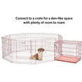 thumbnail image 2 of Midwest Exercise Pen 24 Inch With Full Maxx Lock Door For Dogs, 2 of 7