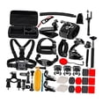 thumbnail image 2 of Paquete de 50 accesorios para cámara de acción deportiva perfke HERO9 7 6 5 3 Monopod Selfie Stick, 2 of 5