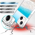 thumbnail image 2 of Funda de teléfono MUQR para iPhone 13 14 de 6.1 pulgadas, diseño de playa de silicona, 2 of 7