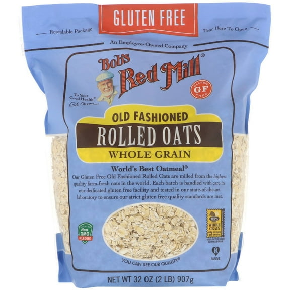 Bob's Red Mill, Old Fashioned Rolled Oats, 32 Oz (Pack of 3)