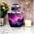 thumbnail image 5 of JAGASY Pink Galaxy Urn for Ashes for Women - Purple Cosmic Clouds Urn for Mom & Dad - Funeral Urns for Mother - Memorial Cremation Urns for Father - (10 Inch), 5 of 7