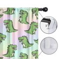 thumbnail image 4 of Blackout Kids Curtains,Cute Green Dinosaurs Gradient Pattern Childrens Insulated Curtains Set Of 2,Bedroom Essentials,Toddler Room Decor 42"x63", 4 of 5