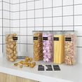 thumbnail image 2 of Airtight Tall Food Storage Container Set, 2Pcs 2.8L Spaghetti Containers for Pantry Organization and Storage, 2 of 7