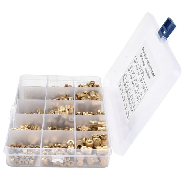 Knurled Nuts, Durable Threaded Inserts Stable And Efficient For Outdoor