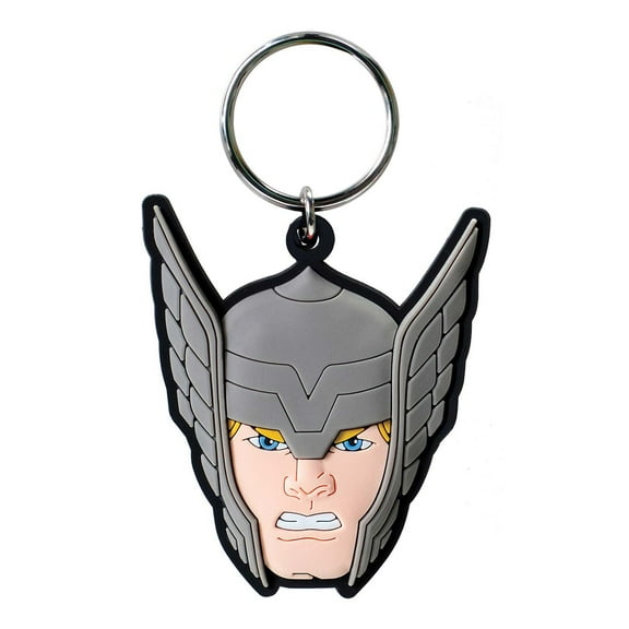 Marvel Soft Touch PVC Key Ring: (Head)