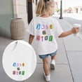 thumbnail image 2 of kpoplk Graphic Tees for Girls Kids Summer Tops Crewneck Short Sleeve T Shirt 5-14 Years(White,11-12 Y), 2 of 6