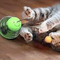 thumbnail image 3 of Pet Rocking Leaky Ball Tumbler Funny Cat Stick-Shaking Green MFZFUKR 2034919-3, 3 of 8