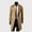 Khaki, variant on Men Coats Winter Slim Stylish Trench Double Breasted Long Jacket Coat