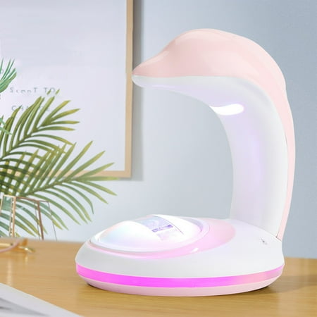 

Fjofpr Dolphin Model Romantic Rainbow Projection Lamp Cartoon Cute Rechargeable Bedroom Children s Room Lighting