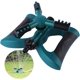 thumbnail image 1 of Aspersor de jardín de 3 brazos, sistema de riego giratorio automático de 360°, aspersor de riego para césped de jardín, pistolas aspersoras de cobertura de área grande, conexiones de manguera esquí esquí Gafas de esquí, 1 of 5