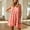 Pink, variant on Morttic Women's Solid Color Crinkle Sleeveless Mini Dress – U-Neck Loose Fit Side Pockets Summer Beach Vacation Tank Dress Light Blue,S