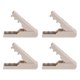 thumbnail image 1 of Uxcell 4 piezas herramienta desespinadora de rosas 5.51" metal herramienta para quitar espinas y hojas de flores, desespinado de tallos y hojas para jardinería, arreglo floral en casa, marrón, 1 of 7