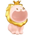 thumbnail image 1 of GUOOL Statue Figurines de Petit Lion en Résine Adorable Sculpture Bonbon Porte-Clés Rose, 1 of 8