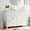White, variant on Soonbuy 7 Drawer Dresser for Bedroom, Modern Simplist Wood Storage Chest with Gold Handles, Oversize Organizer for Closet, Hallway, Living Room, Entryway
