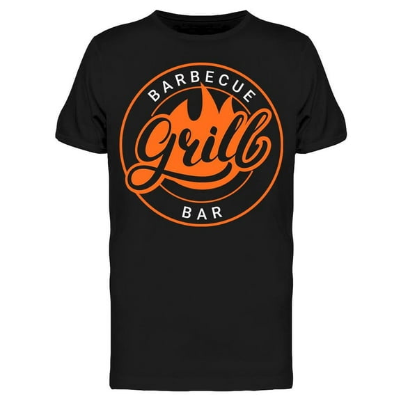 Barbecue Grill Bar T-Shirt Men -Image by Shutterstock, Male XX-Large