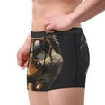 thumbnail image 2 of Yiaed Modern Funny Duck Print Men's Soft Cotton Boxer Shorts Breathable Boxers Underwear Moisture-Wicking Underwear Stretch Boxer Briefs for Man-Large, 2 of 5