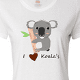 thumbnail image 4 of Inktastic I Heart Koalas Women's T-Shirt, 4 of 5
