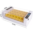 thumbnail image 6 of 24 Eggs Farms Nurture Right Incubator | Egg Incubator for Hatching Chicks | Poultry Hatcher Machine with Humidity Display for Hatching Chickens Quail Duck Goose Turkey  |  Yellow, 6 of 7