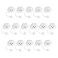 thumbnail image 2 of Straw Tips Lids 16Pcs Silicone Straw Tips Covers Reusable Straw Tips Lids Dust-Proof Straw Topper Lid Cute Cartoon Cloud Silicone Straw Covers Portable for 7MM Diameter Straws, 2 of 8