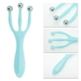 thumbnail image 3 of Unique Bargains 1 Pc Durable Facial Roller for Beauty Parlor Blue Green PP Carbon Beads, 3 of 6
