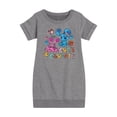thumbnail image 1 of Blue's Clues & You! - Cute & Clued In - Toddler & Youth Girls Fleece Dress, 1 of 1