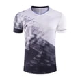 thumbnail image 6 of inlzdz Soccer Uniforms for Kids Boys Football Jersey Shirts V Neck Practice T Shirt Sport Athletic Gray XS, 6 of 8