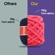 thumbnail image 5 of Advancent Hilo de tejer de 100g, bufandas de hilo para tejer a mano, gorro, gorro, hilos de ganchillo tejidos a mano, accesorio de costura para Artesanía No.06 Advancent HA009091-06, 5 of 5