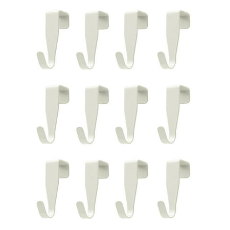 

Pebbuoy 4/16 Pcs Door Hooks High Strength Great Load Bearing Smooth Punch-free Anti-slip Clothes Coat Hooks Kitchen Cupboard Door Hooks