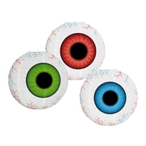 Xinwanna Halloween Eyeball Lantern Hanging Paper Lantern Decoration Large Scary Eye Indoor Outdoor Decor for Haunted House Themed Party Supplies (3pcs)