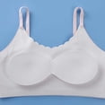 thumbnail image 5 of OGLCCG Big Girls Adjustable Straps Training Bra Wireless Light Padded Crop Cami Training Bras for Teen Girls Soft Full Cup Underwear 11-15 Years, 5 of 8