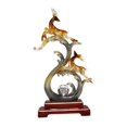 thumbnail image 3 of Estatua de reno, escultura de alce, estatua de animal artesanal, estatua de ciervo alce moderna, figuras de ciervo para mesa de noche de escritorio de Estilo A, 3 of 8