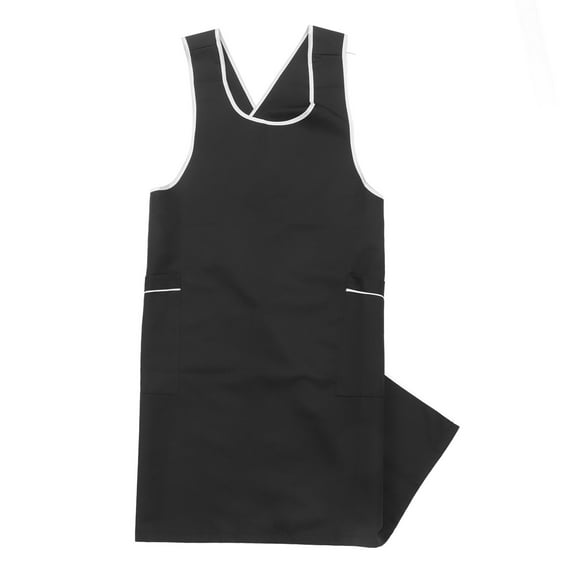 MIPCASE Hair Dresser Apron For Women Black Polyester 1Pack Professional With Pockets