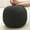 Dark Grey, variant on Pouf Ottoman Stuffed Round Modern Foam Filled Foot Rest Poufs for Living Room Chair Decorative 20 X 14 Inches Boho Relax Stool for Wedding Christmas Party, (Black, 20 Inch)