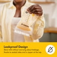 thumbnail image 6 of Medela Easy Pour Disposable Breast Milk Storage Bags, 7oz/210ml, 100ct, 6 of 11