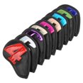 thumbnail image 3 of 9PCS  Club Head Covers, Waterproof PU Numbered  Club Head Protector For Outdoor Training, 3 of 8