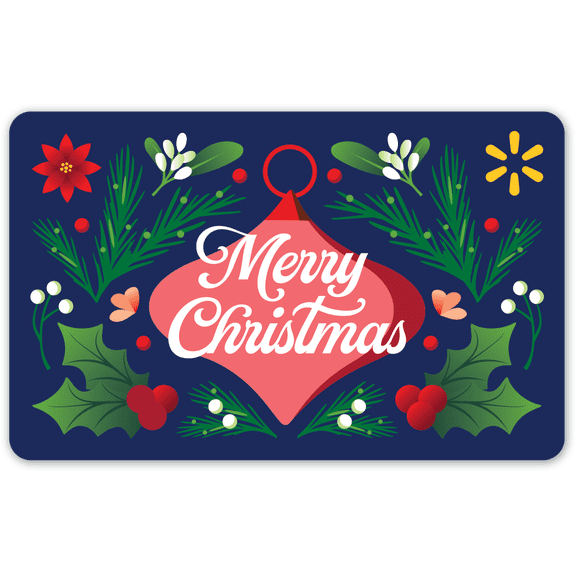 Christmas Foliage Walmart Gift Card