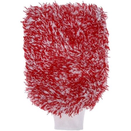 car wash Gloves 3pcs/ Soft Large Microfiber Colored Velvet Glove Wash Mitt Car Washing Cleaning Plush Doubleside Reusable Cleaning Gloves ( Color : White , Size : Talla Única )
