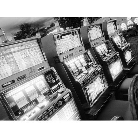 Casino Slot Machines, Las Vegas, Nevada, USA Print Wall Art By Walter