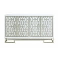 thumbnail image 2 of Coast to Coast Imports Dreamy White & Champagne Four Door 60" Wide Credenza, 2 of 5