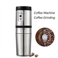 thumbnail image 2 of Cafetière Portable pour Voiture Multifonction Mini Machine à Espresso Broyeur de Café Électrique Recharge USB en Acier Inoxydable,Portable, 2 of 4