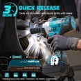 thumbnail image 3 of Llave de impacto inalámbrica DIYToolifz 1/2 1700 FT-Lbs Torque 18V, 3 of 8