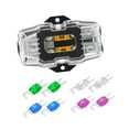 thumbnail image 2 of BELOVING Fused Distribution Block Car Audio UTV Car RV Stereo Amp Replaces with Fuses 1 In 2 Out, 2 of 10