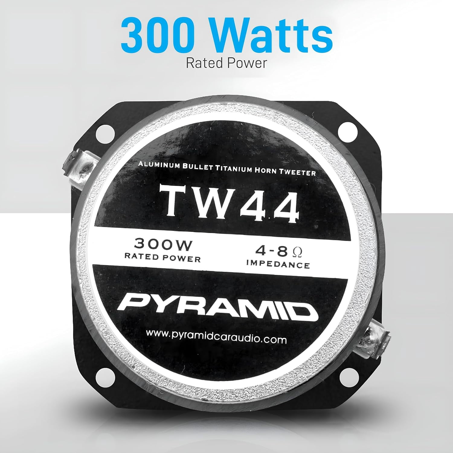Pyramid TW44 スーパーバレットツイーター 300W Pyramid TW44 1-Inch Titanium Tweeter, 300W Peak Power, 4-8 Ohms