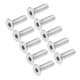 thumbnail image 1 of Tornillos de cabeza plana M5x16mm, tornillo hexagonal interno, sujetadores de acero inoxidable 304, 20 piezas, 1 of 3
