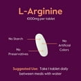 thumbnail image 6 of L-Arginine 1000mg (240 Tablets) containing 20% more pure L-Arginine as compared to L-Arginine HCL products, 6 of 7
