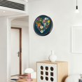 thumbnail image 6 of Indoor 12' Voice-Activated Luminous Decoration Wall Clock With LED Night Light Heart-shaped Design, 6 of 8