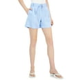 thumbnail image 3 of MSRP $60 Inc International Concepts Womens High Rise Belted Shorts Blue Size 6, 3 of 6