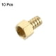 thumbnail image 3 of Conector de manguera hembra Uxcell de latón, ajuste de manguera 3/4" Bard x 3/4" NPT 10, 3 of 6