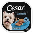 thumbnail image 3 of (3 pack) Cesar Classic Loaf in Sauce Wet Dog Food Lamb Flavor, 3.5 oz. Easy Peel Trays, 24 Count, 3 of 16