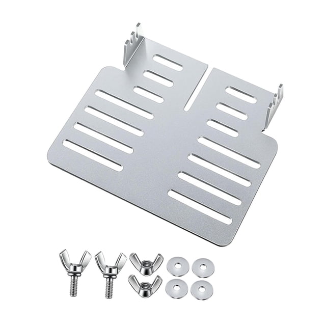 Estufas ventilador soporte accesorio utilidad calor resistente alta fiabilidad Acero inoxidable fijación estufas ventilador para mh18b cabinas tiendas